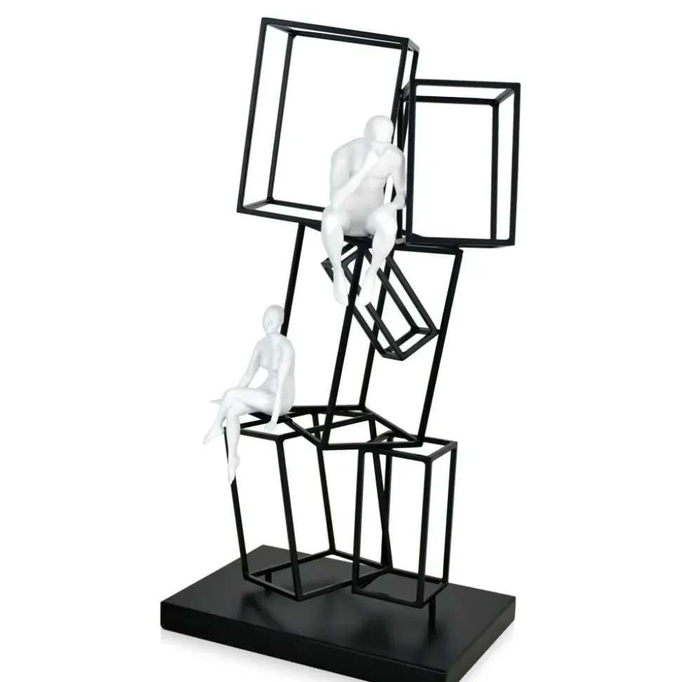 Creative Thinker 47cm Metal Indoor Sculpture