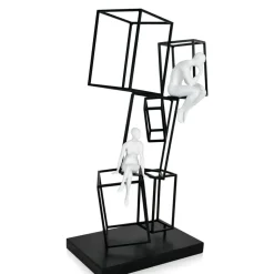 Creative Thinker 47cm Metal Indoor Sculpture