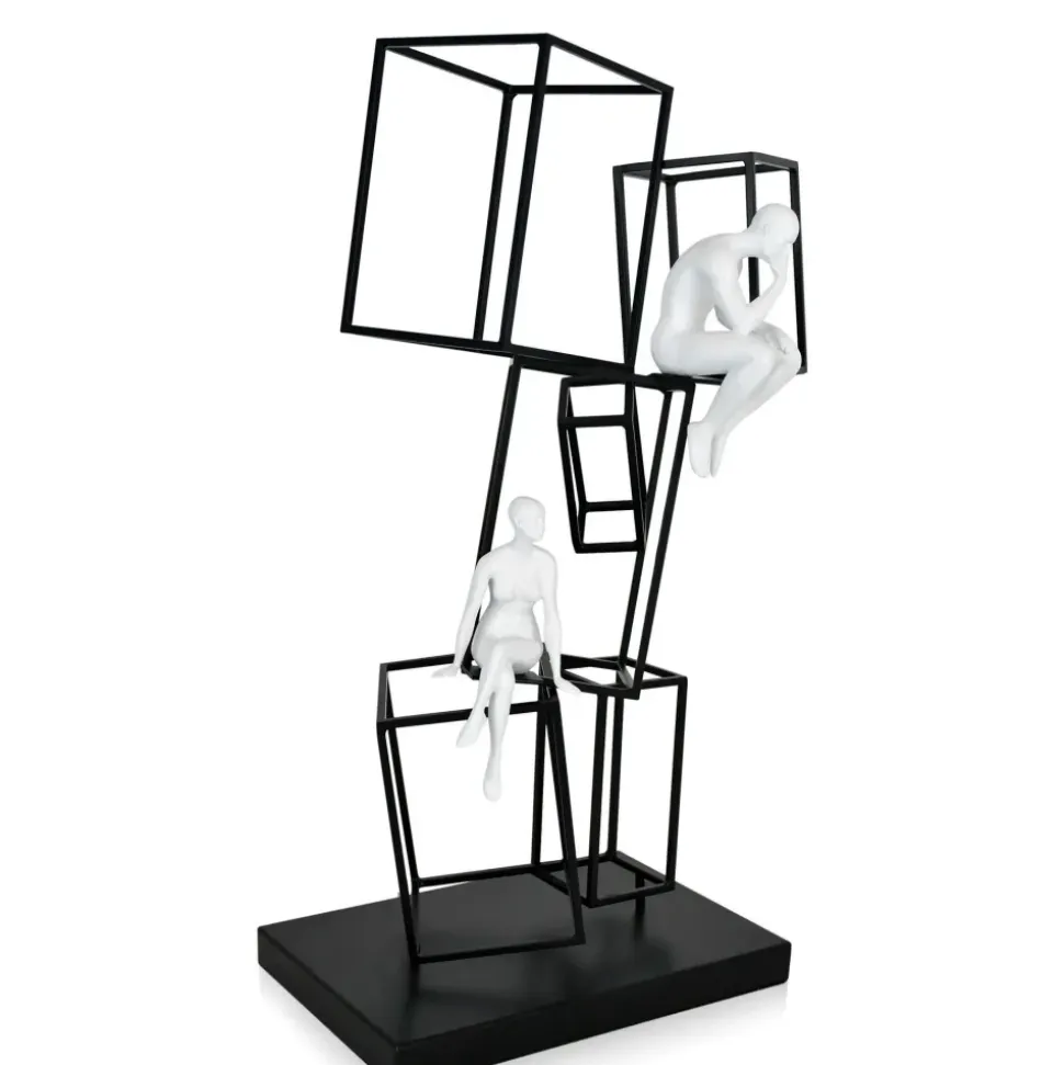 Creative Thinker 47cm Metal Indoor Sculpture