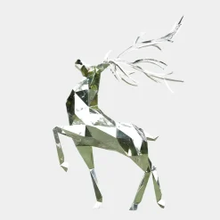 Deer 198cm Geometric Metal Garden Sculpture