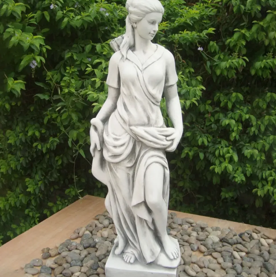 Diana the Huntress 85cm Stone Resin Garden Statue