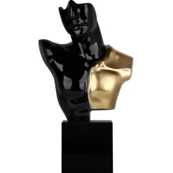 Divided Titan 52cm Black Resin Indoor Sculpture