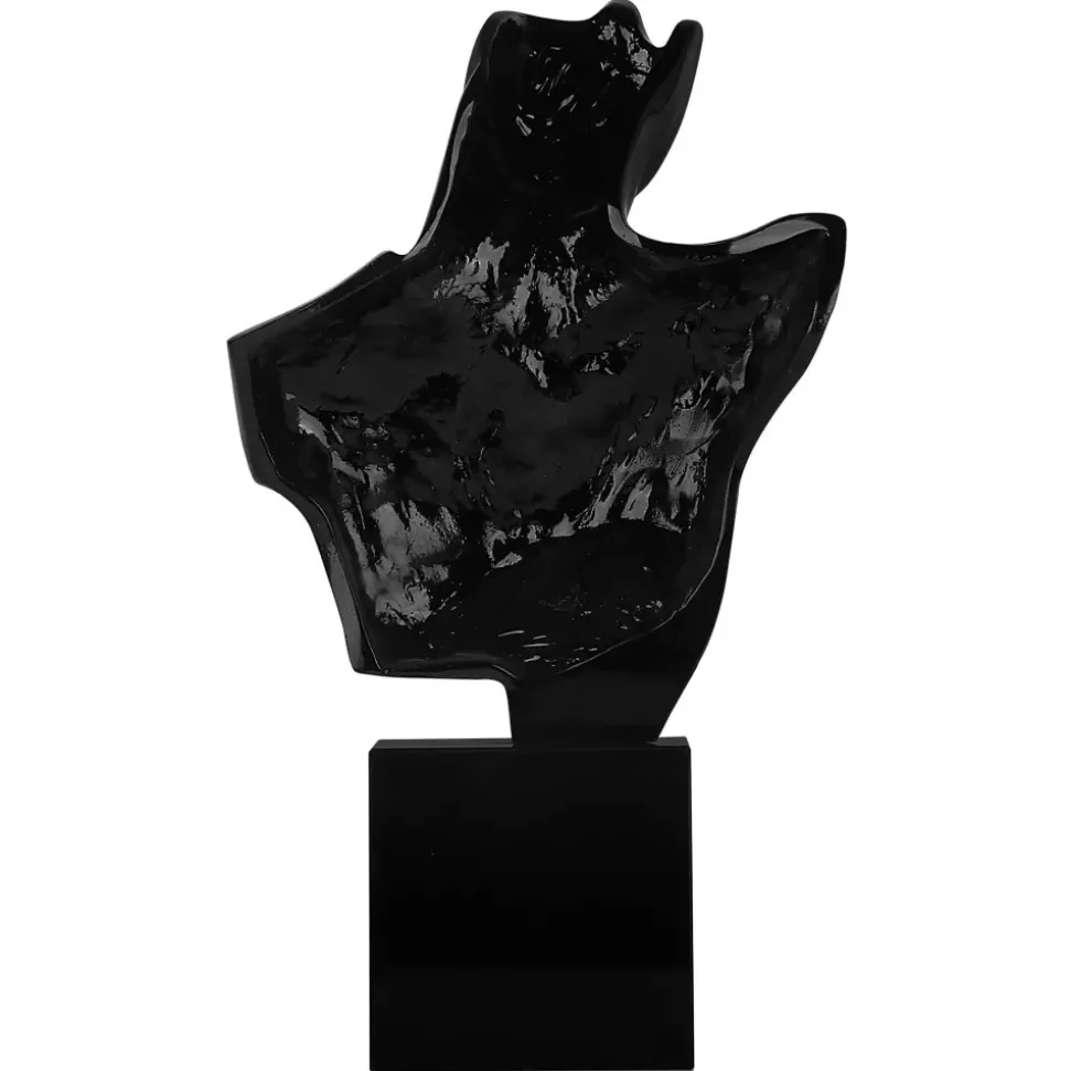 Divided Titan 52cm Black Resin Indoor Sculpture