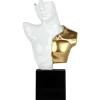 Divided Titan 52cm White Resin Indoor Sculpture