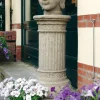 Doric Column 76cm Stone Garden Pedestal