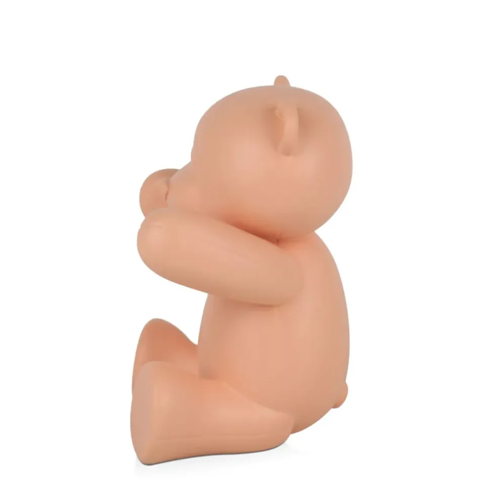 Dream Bear 22cm Pink Resin Indoor Sculpture