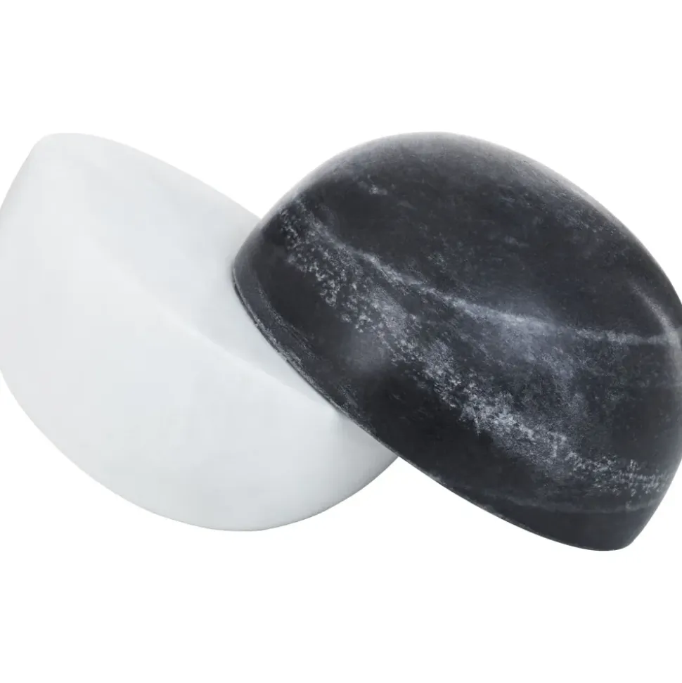 Dual Eclipse 15cm Marble Indoor Sculptures