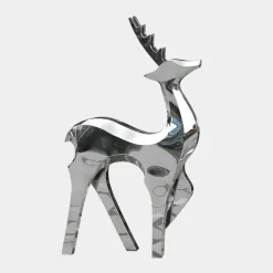 Dynamic Deer 158cm Metal Garden Sculpture