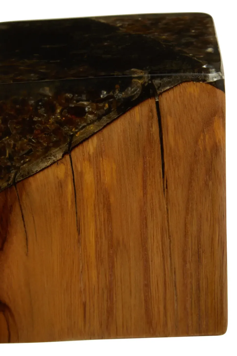 Earths Core 10cm Wood Indoor Sculpture