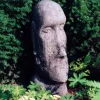 Easter Island Head Stone Garden Ornament