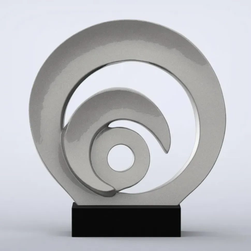 Eclipse Contemporary Indoor Sculpture - 16 Colour Options