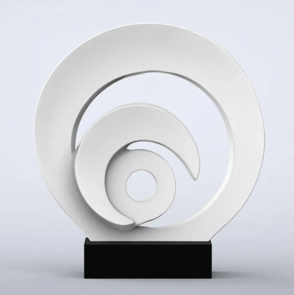 Eclipse Contemporary Indoor Sculpture - 16 Colour Options