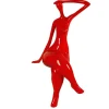 Elegant Grace 38cm Red Resin Indoor Sculpture