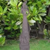 Embracing Lovers 81cm Modern Poly Resin Garden Statue