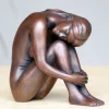 Emma Figurine Bronze Indoor Sculpture
