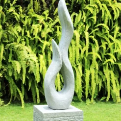 Energise Contemporary Stone Garden Sculpture