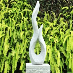 Energise Contemporary Stone Garden Sculpture