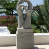 Engage Contemporary Stone Garden Sculpture