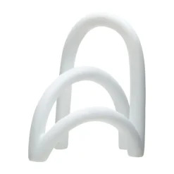 Eternal Arches 22cm White Resin Indoor Sculpture