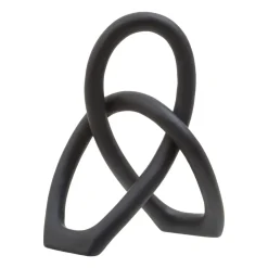 Eternal Curves 19cm Black Resin Indoor Sculpture