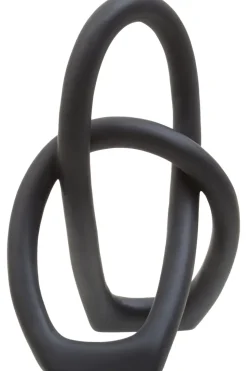 Eternal Curves 19cm Black Resin Indoor Sculpture