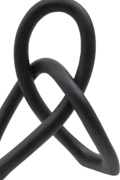 Eternal Curves 19cm Black Resin Indoor Sculpture
