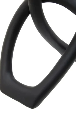 Eternal Curves 19cm Black Resin Indoor Sculpture