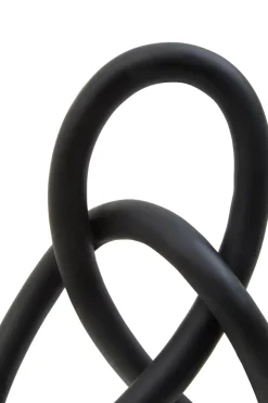 Eternal Curves 19cm Black Resin Indoor Sculpture