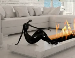 Eternal Grace 40cm Black Resin Indoor Sculpture