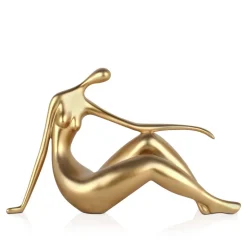Eternal Grace 21cm Gold Resin Indoor Sculpture