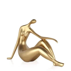 Eternal Grace 21cm Gold Resin Indoor Sculpture