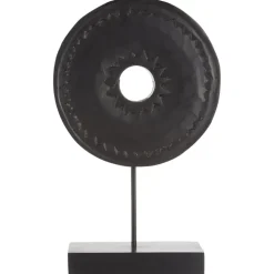 Eternal Loop 44cm Black Wood Indoor Sculpture