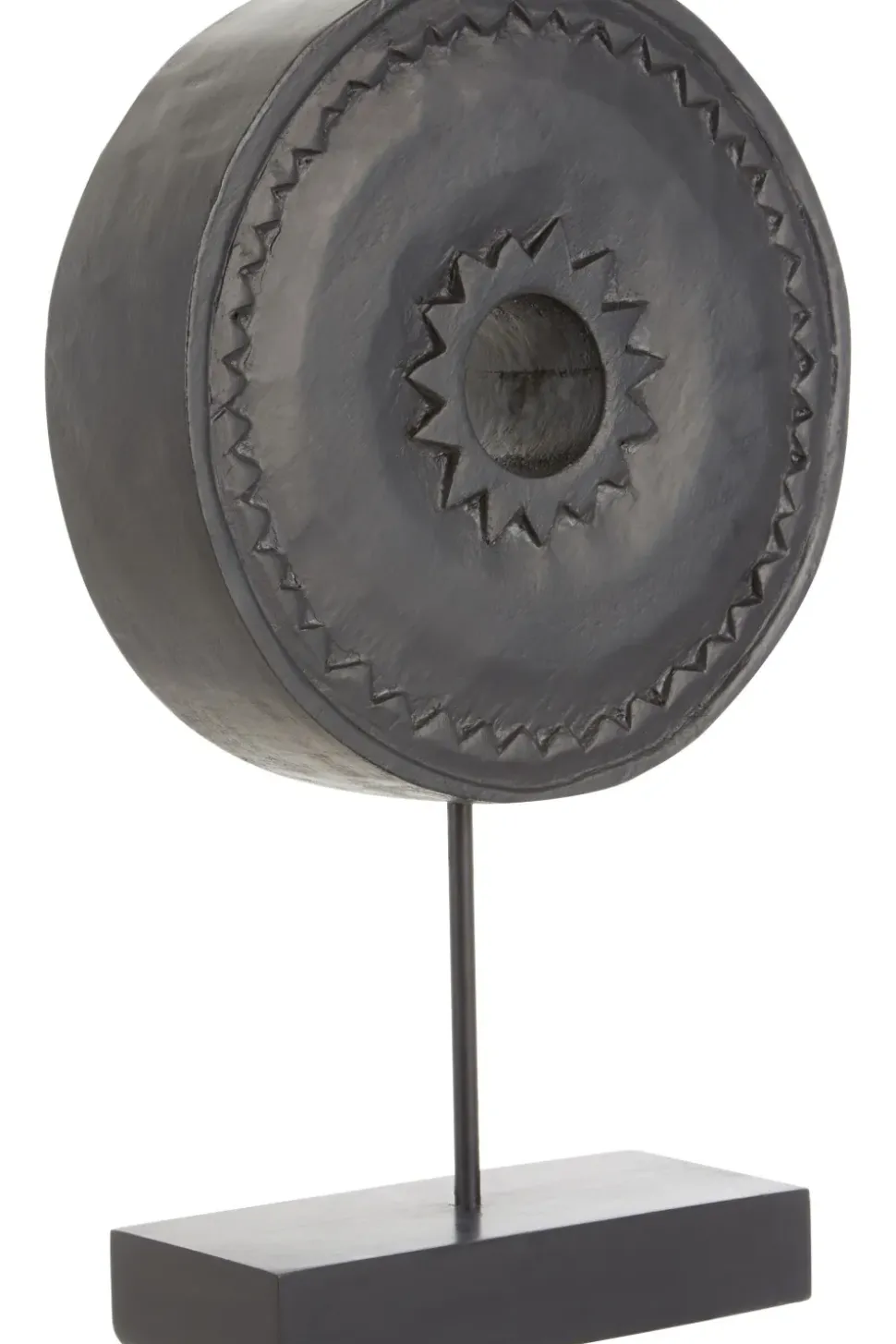 Eternal Loop 44cm Black Wood Indoor Sculpture