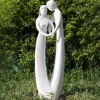 Eternal Love 80cm Marble Resin Garden Statue