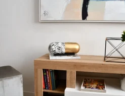Eternal Wealth Pill 13cm Gold Resin Indoor Sculpture