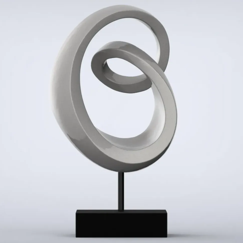 Eternity Contemporary Indoor Sculpture - 16 Colour Options