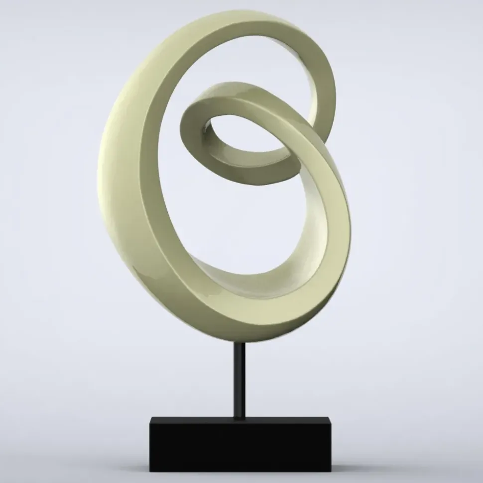 Eternity Contemporary Indoor Sculpture - 16 Colour Options