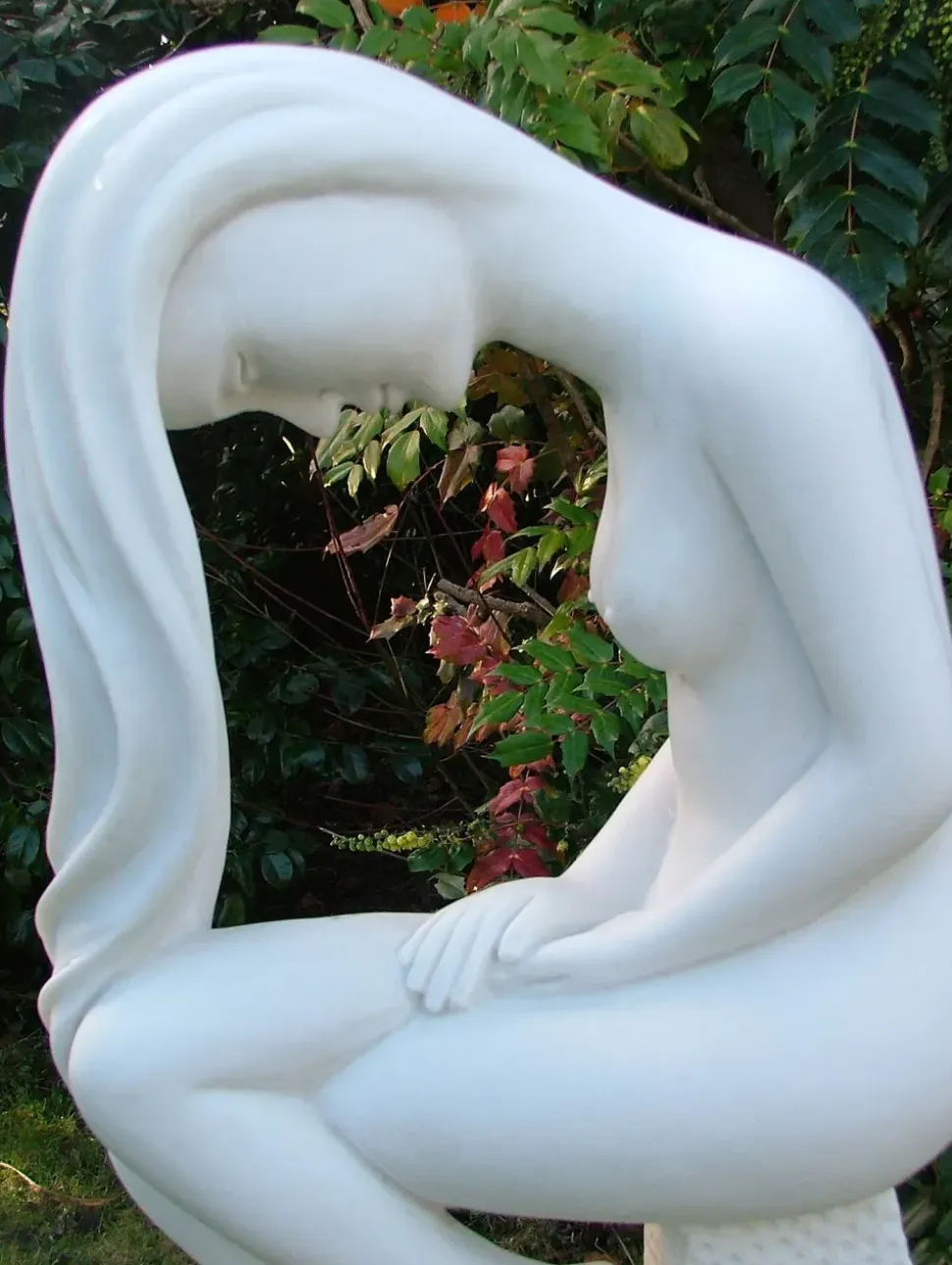 Europa 110cm Marble Resin Garden Statue