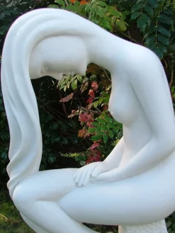 Europa 80cm Marble Resin Garden Statue