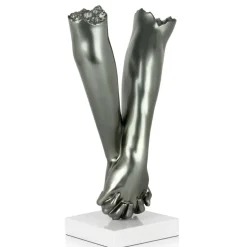 Everlasting Embrace 44cm Anthracite Resin Indoor Sculpture