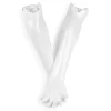 Everlasting Embrace 55cm White Resin Wall Sculpture