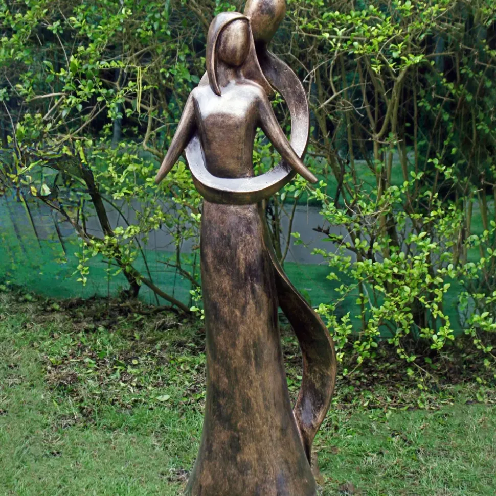 Everlasting Love 118cm Bronze Resin Garden Statue