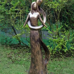 Everlasting Love 85cm Bronze Resin Garden Statue