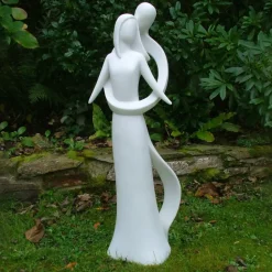 Everlasting Love 85cm Marble Resin Garden Statue