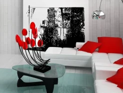 Floral Symphony 74cm Metal Indoor Sculpture
