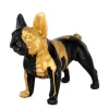 French Bulldog 40cm Black Resin Indoor Sculpture