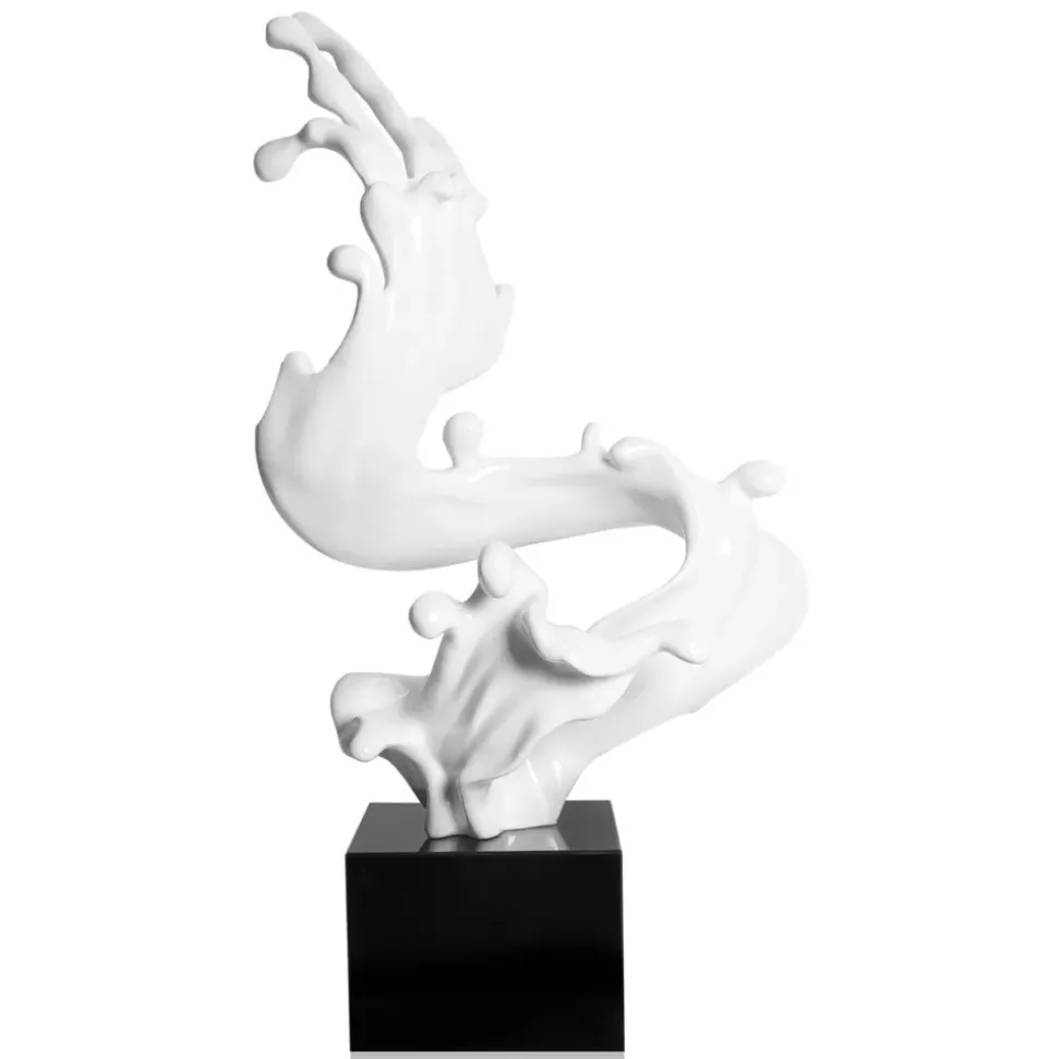 Frozen Motion 86cm White Resin Indoor Sculpture