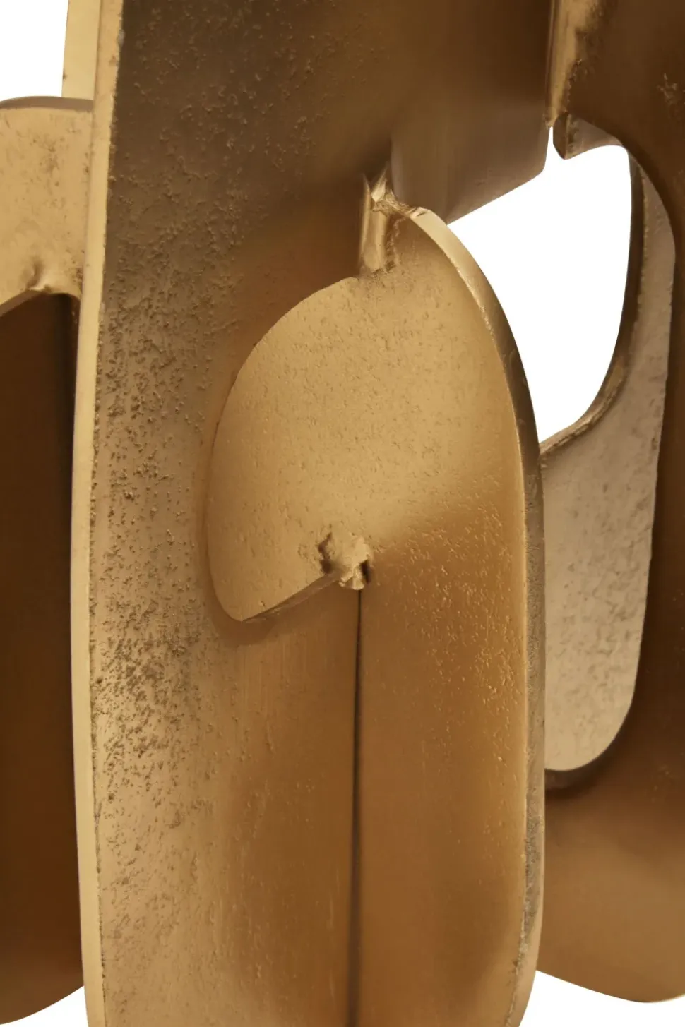 Fusion 33cm Gold Metal Indoor Sculpture