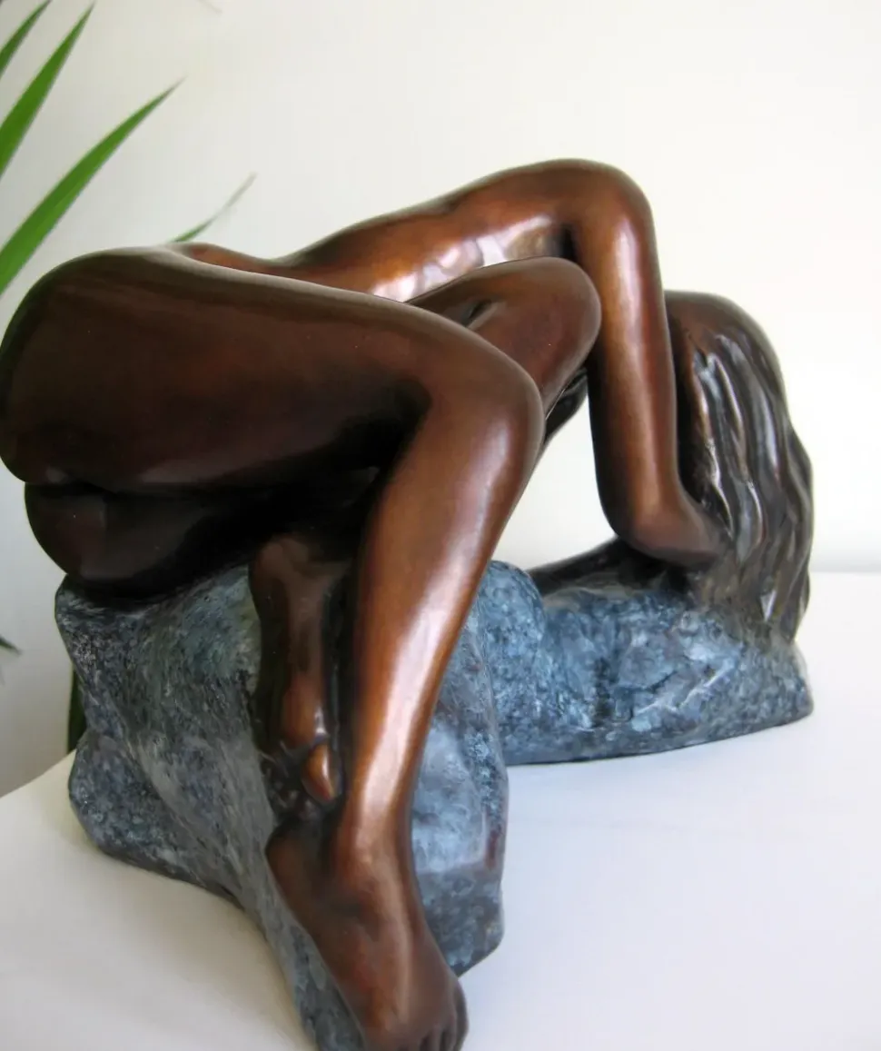 Gaia Figurine Bronze Indoor Sculpture