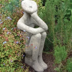 Georgie Modern Stone Garden Statue